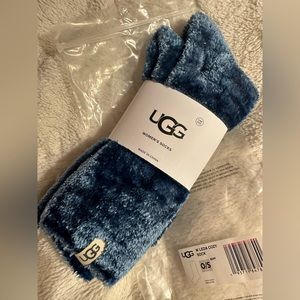 Ugg Leda Cozy Sock in Blue Sapphire